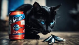 cats and canned mackerel