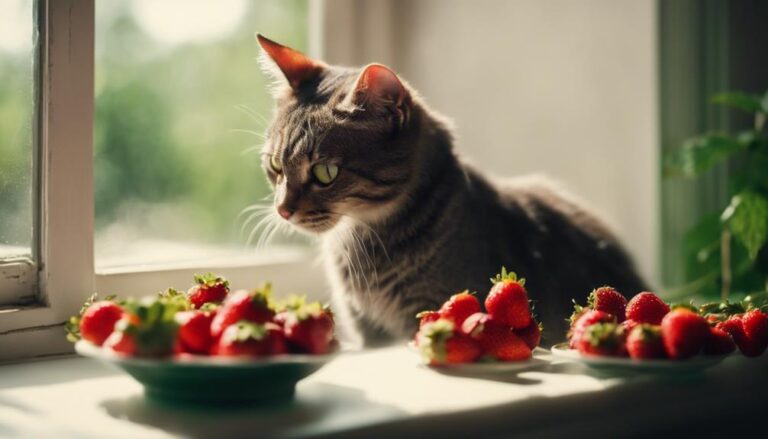 cats and strawberries safety