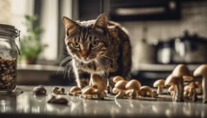 cats cannot eat mushrooms