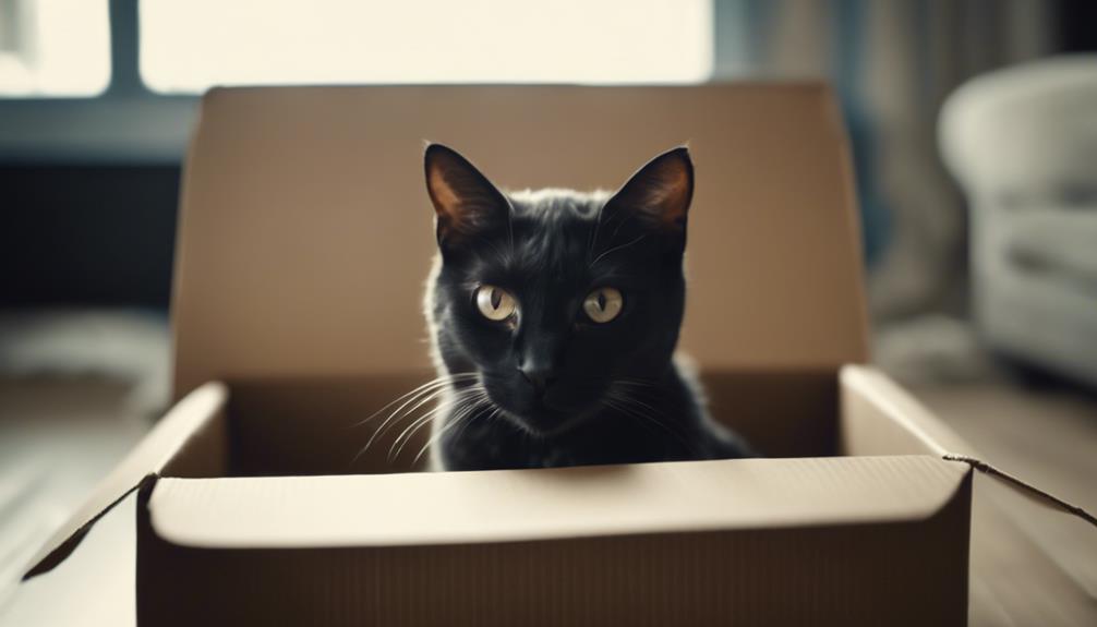 cats preference for boxes