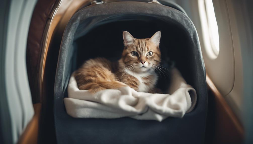 flying with a feline companion